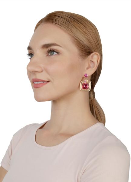 Coralline/Pink - To The Max - Konplott earrings